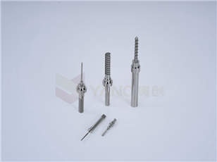 Tungsten carbide screw leader